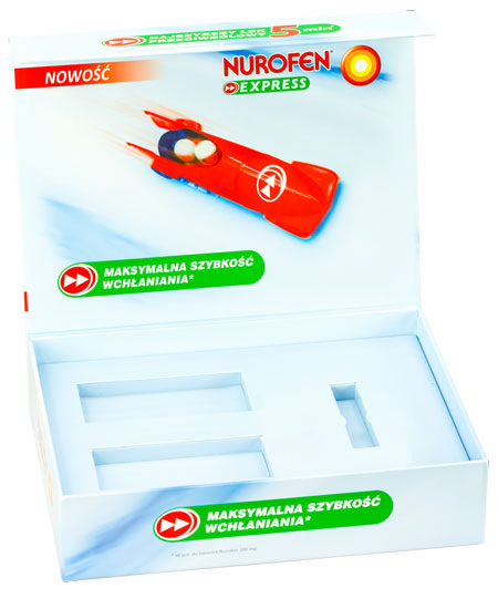 iopakowano. Pudełko z klapa na magnes.